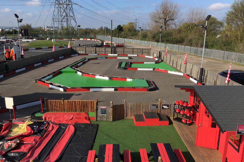 The junior track at Lakeside